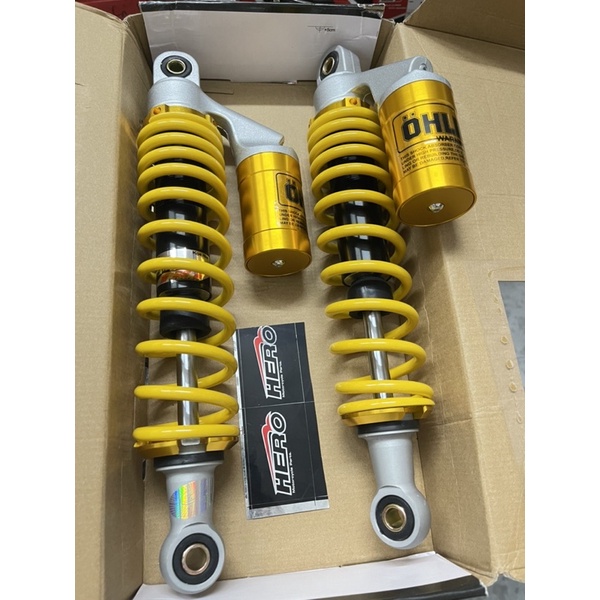 Phuộc ohlins gắn dream wave axelo elegant cafe chaly cub future