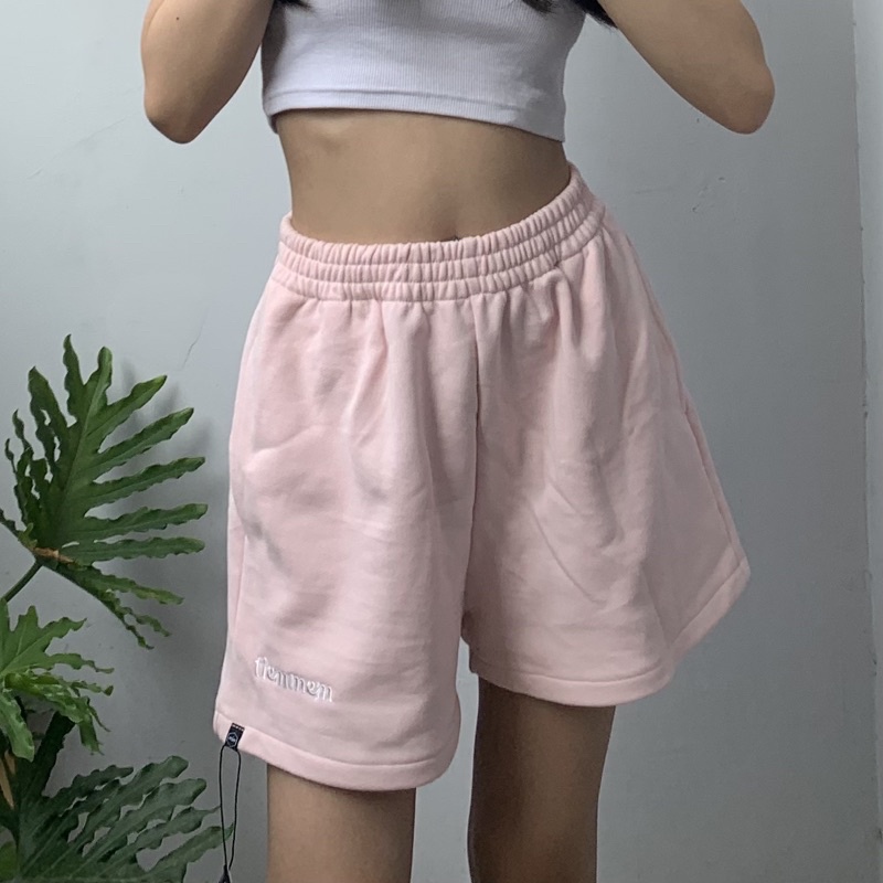 Quần Short TM Các Màu Xanh Lá Đậm, Xanh Lá Nhạt, Biển, Hồng, Cam, Đen, Vàng- Tiệm Mềm Croptop