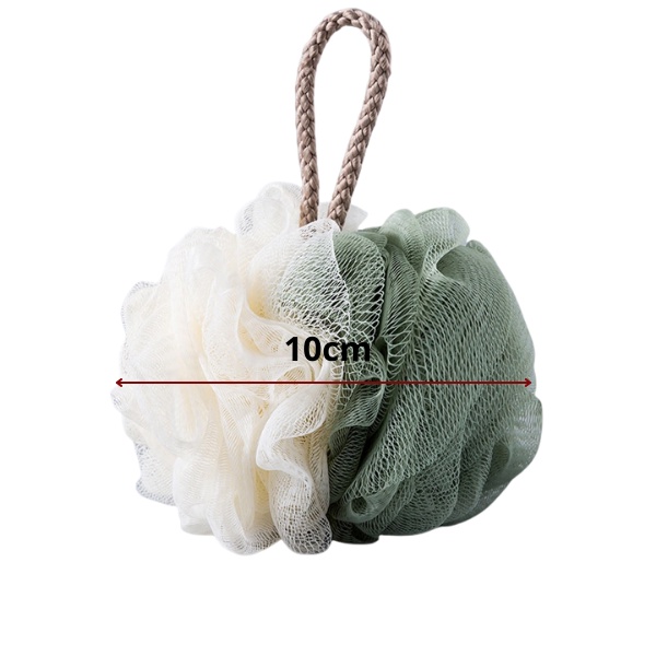 Bông Tắm Lưới Tròn Tạo Bọt Mềm Mịn 2 Màu Pastel An Toàn Cho Da Giá Rẻ