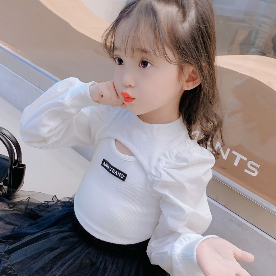 Hàng Có Sẵn Bán Chạy Áo Sweater Công Chúa Tay Phồng Nhiều Kiểu Dáng Phong Cách Xuân Thu Cho Bé Gái