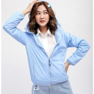 Áo gió nữ 2 lớp chống nước siêu xinh