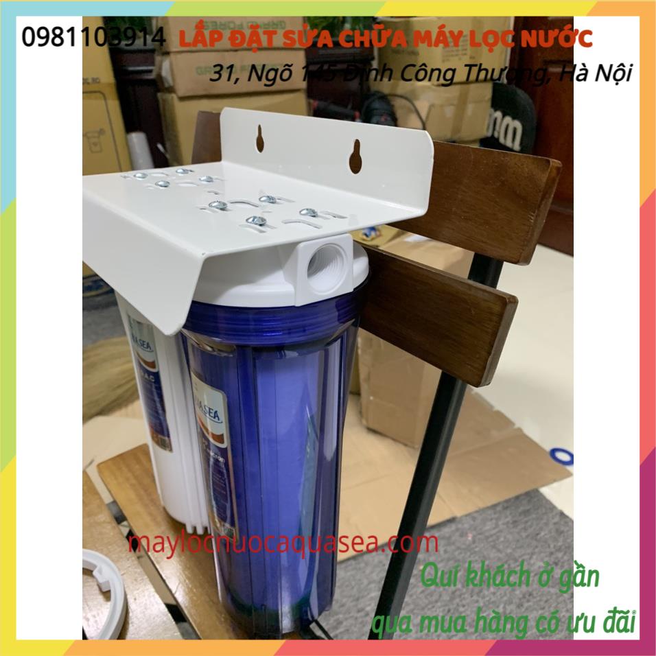 Bộ 2 cốc lọc 10" lọc đầu nguồn ♥️ Bộ lọc Trước Máy Lọc nước, máy kiềm, máy giặt., Nuôi cá