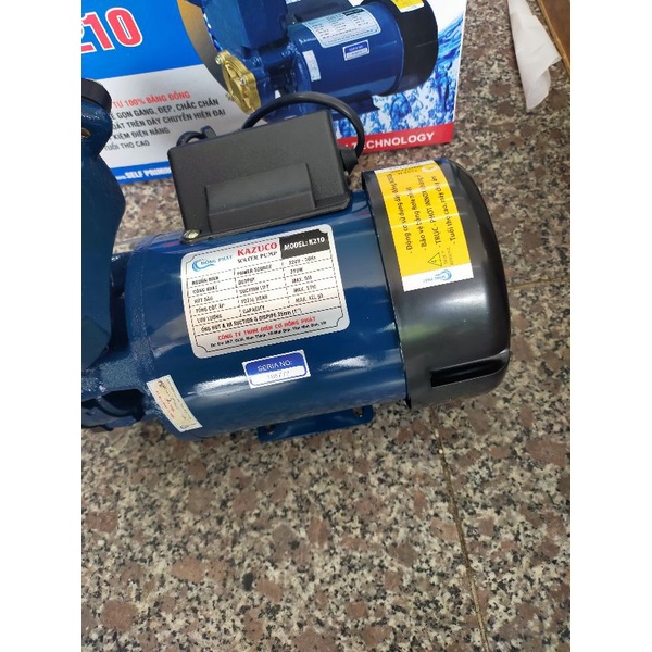 Máy Bơm Chân Không KAZUCO 210 W Moden K210