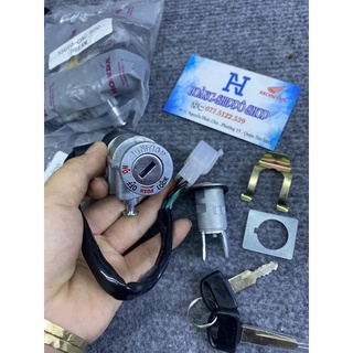 Khoá supper dream bộ trước sau linh kiện honda