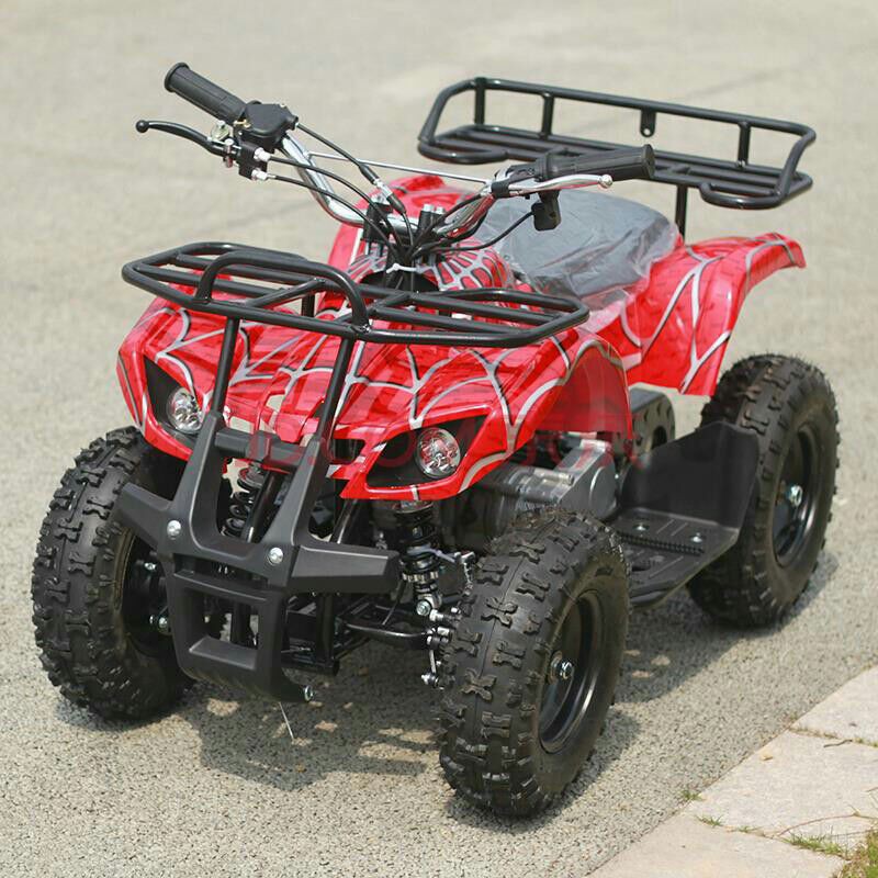 Xe ATV mini động cơ 2 thì 50cc/ xe địa hình 4 bánh/ LED 7 màu