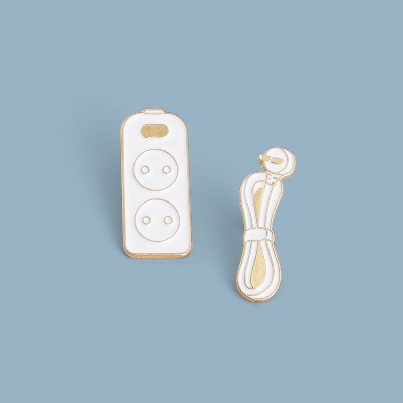 Ghim cài áo tráng men họa tiết hoạt hình đáng yêu