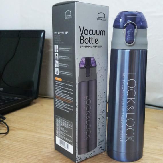 Bình Giữ Nhiệt [ HÀNG CHÍNH HÃNG] Vacuum Bottle Lock&amp;Lock LHC6800 500ml