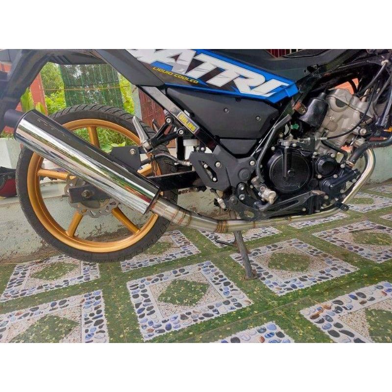 PÔ(BÔ,ỐNG XẢ)CBR CHỮ RL HỌNG 51 GIẢ ZIN XÀI CỔ 2 KHÚC( TẶNG KÈM 2 LÒ XO)