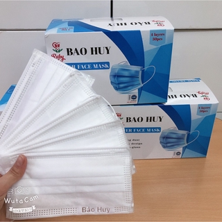 Hộp 50c Khẩu trang 4 lớp Ruby Bảo Huy