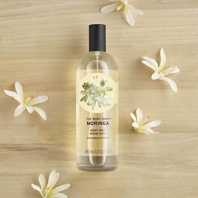 «Mẫu Thử» 🎈 Xịt Thơm Body Mist The Body Shop - MORINGA New ❃