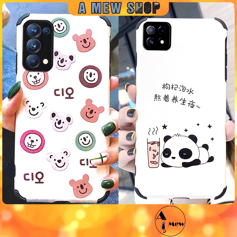 Ốp Lưng Iphone Chống Sốc In Hình Panda Bear smile 6/6plus/7/7plus/8/8plus/x/xs/11/12/pro/max/plus/promax A MEW SHOP