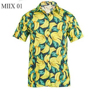 Áo đi biển hình nãi chuối đậm