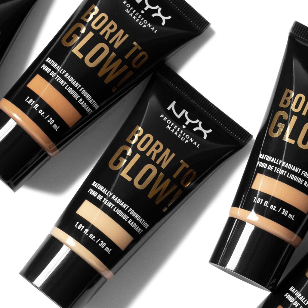 NYX - Kem nền căng bóng Born To Glow Naturally Radiant Foundation 30ml