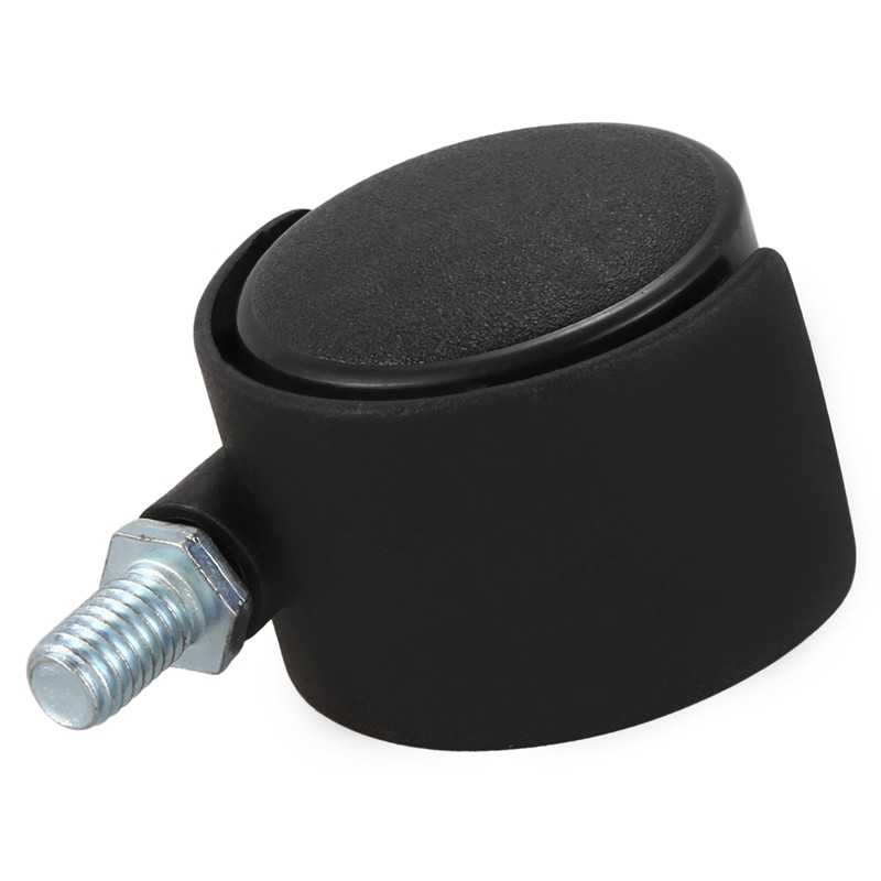 Set 4 Bánh Xe Đẩy Xoay Tròn 8mm 1.5-inch Màu Đen | BigBuy360 - bigbuy360.vn