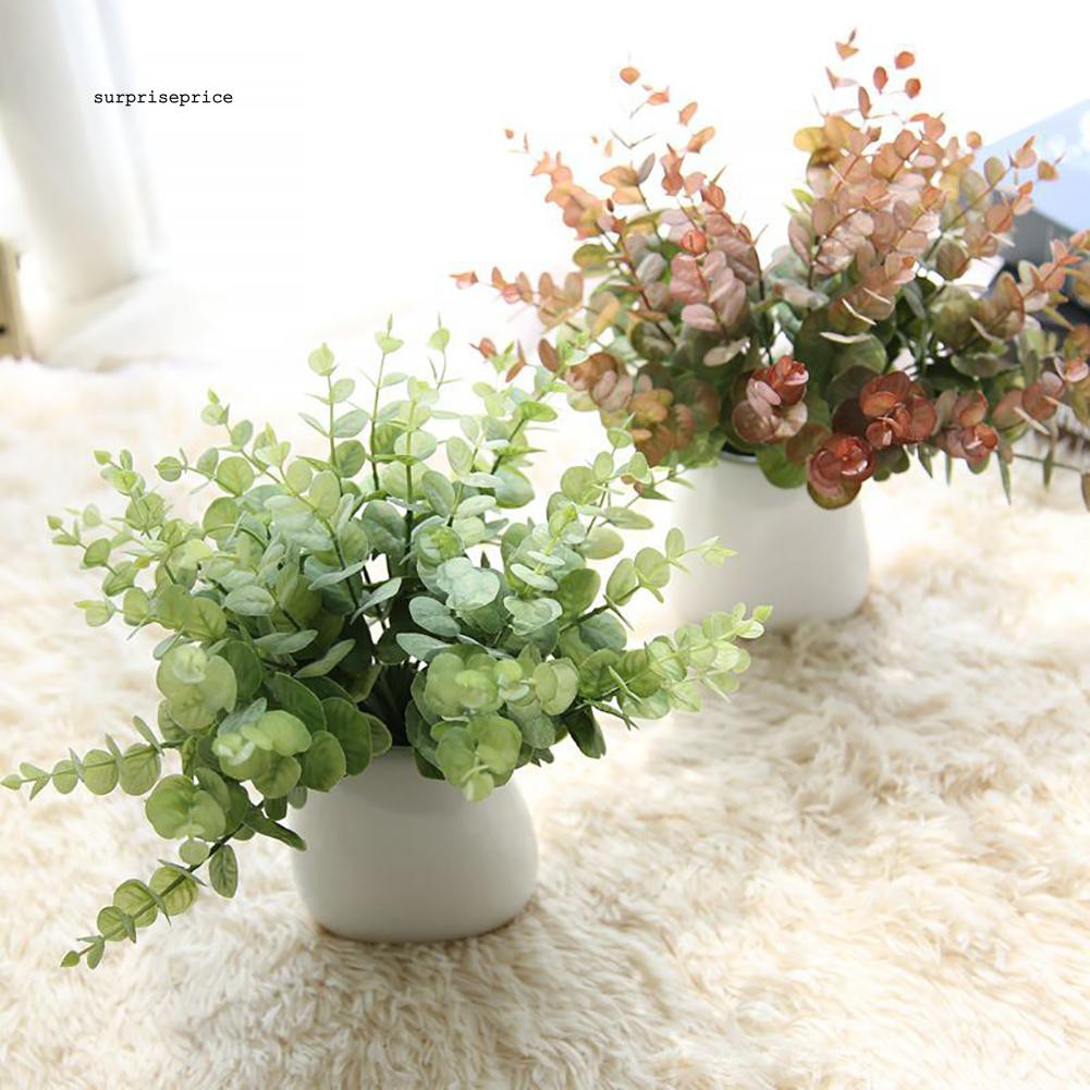 1 Nhánh Cây Bạch Đàn Nhân Tạo Trang Trí Sân Khấu / Tiệc Tùng / Lễ Hội DIY