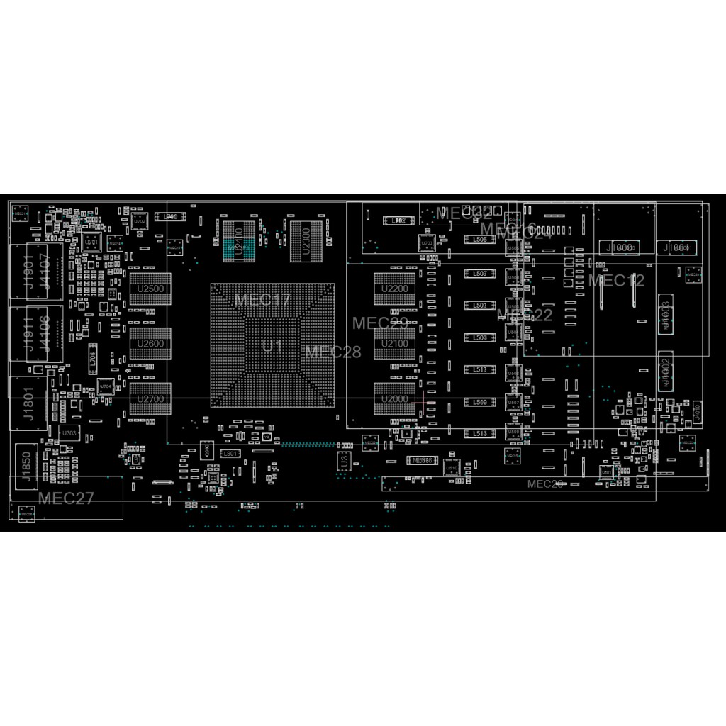 Sơ đồ mạch Boardivew GV-R57XT GAMING-OC-8GD Rev 1.0 GV R57XT GAMING OC 8GD