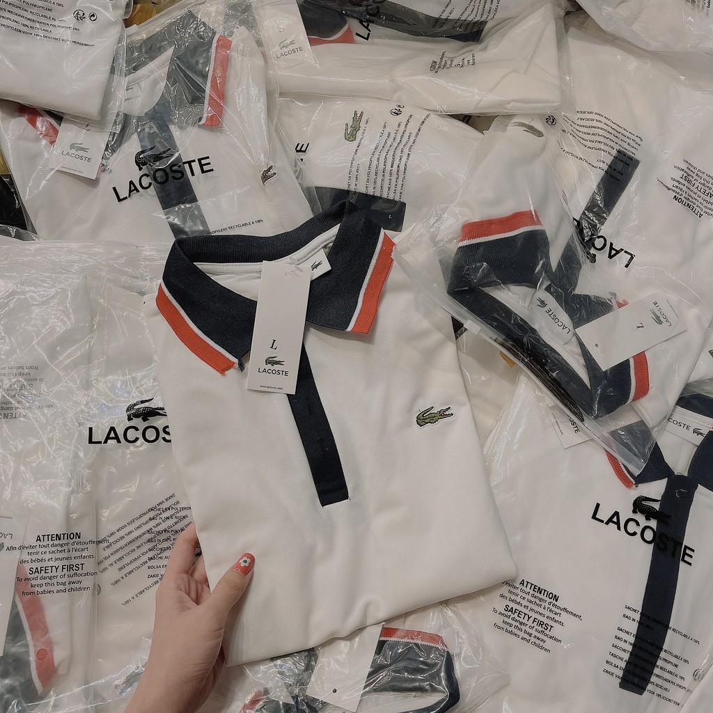 [Mã WASKT410K giảm 10K đơn 50K] ÁO THUN TRẮNG POLO CỔ PHA KẺ ( ảnh thật + video ) | BigBuy360 - bigbuy360.vn