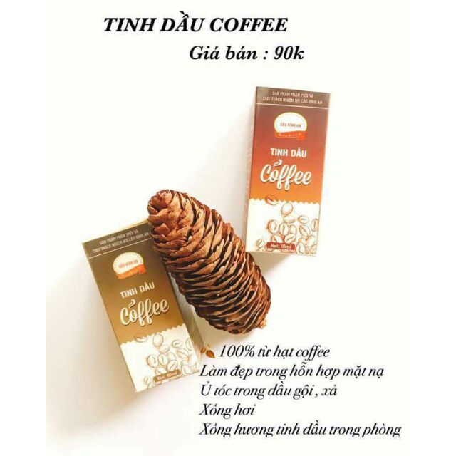 Tinh dầu cafe nguyên chất 100%