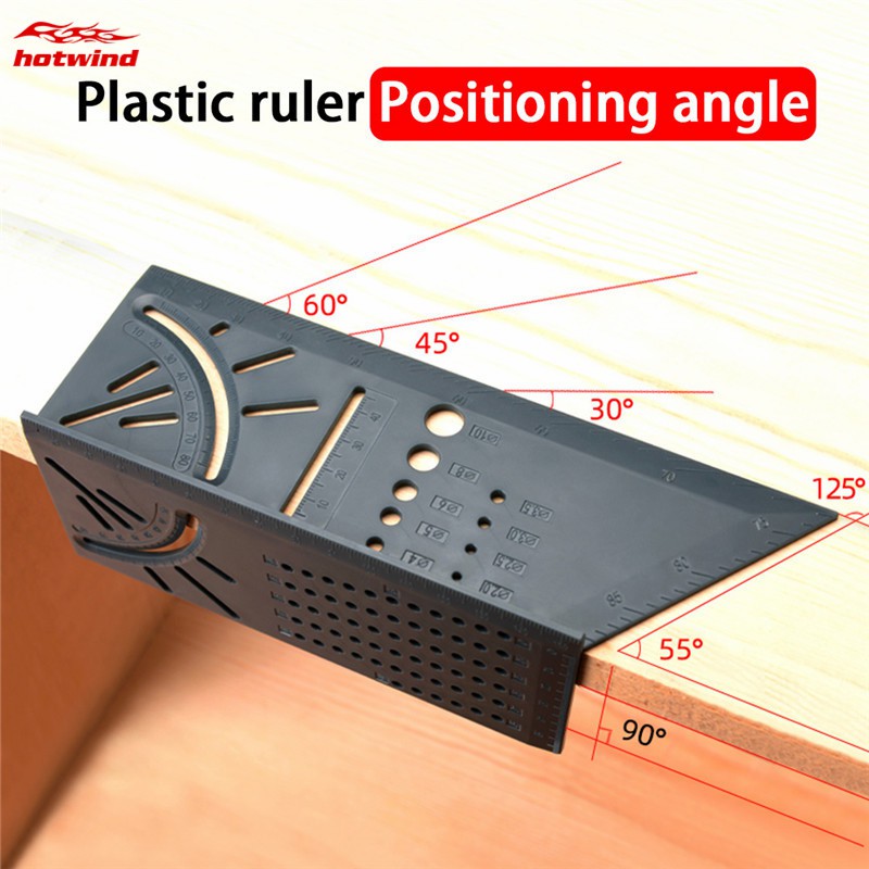 Thước đo góc vuông kỹ thuật 45 độ và 90 độ chuyên dụng