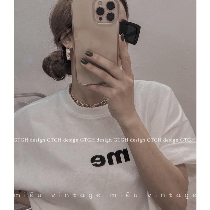 BÁN SỈ ÁO PHÔNG CHỮ ME 4 MÀU CHO NỮ