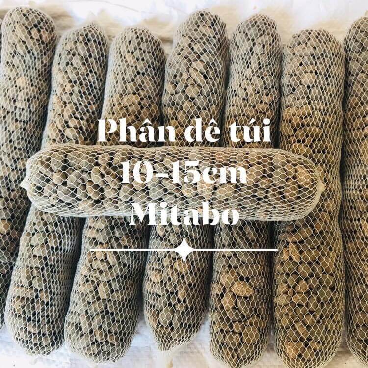 Phân dê túi 10cm phân bón tan chậm đã qua xử lí rất tốt cho hoa lan và cây cảnh