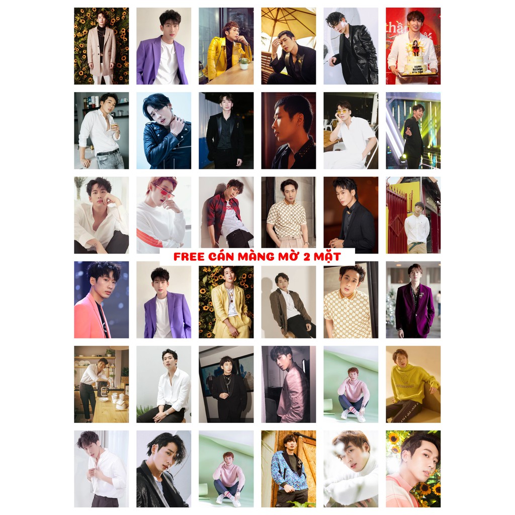 Lomo card 36 ảnh diễn viên Tuấn Trần