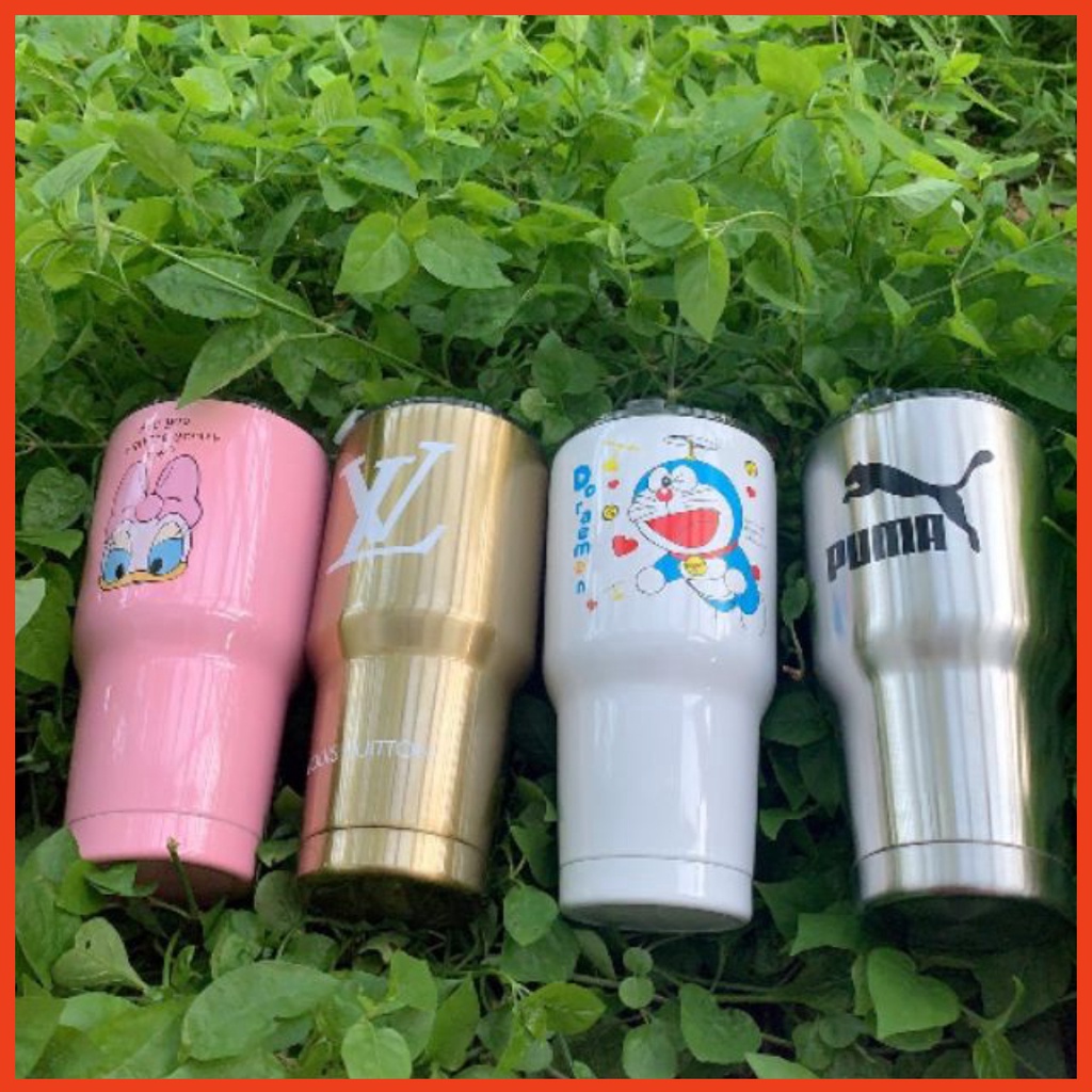 ✅ Ly Giữ Nhiệt Thái Lan 900ml ✅ Nắp Chống Tràn + Tặng Kèm Bộ Phụ Kiện 2 ống Hút, Cọ Rửa Và Túi Đựng Thời Trang 💝