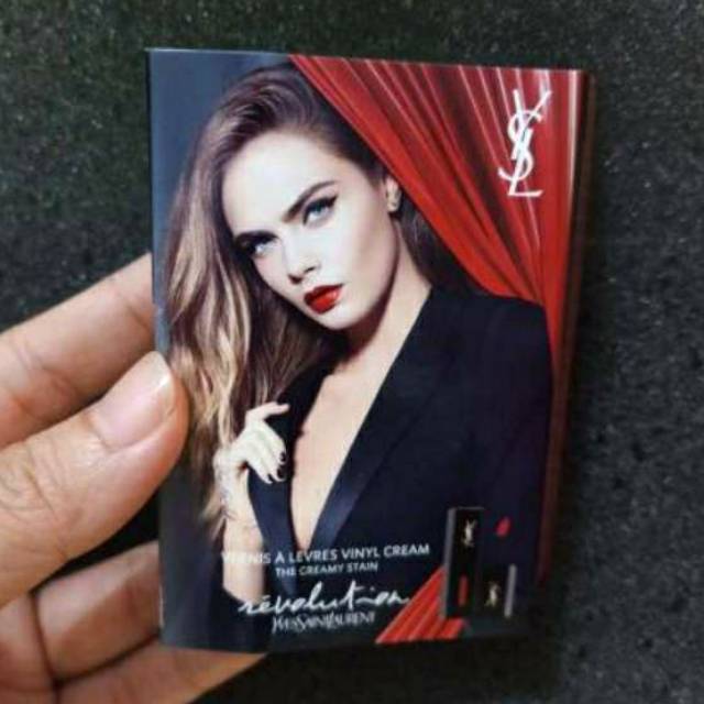 Ysl (hàng Mới Về) Tuýp Kem Mini Chất Liệu Vinyl Cao Cấp