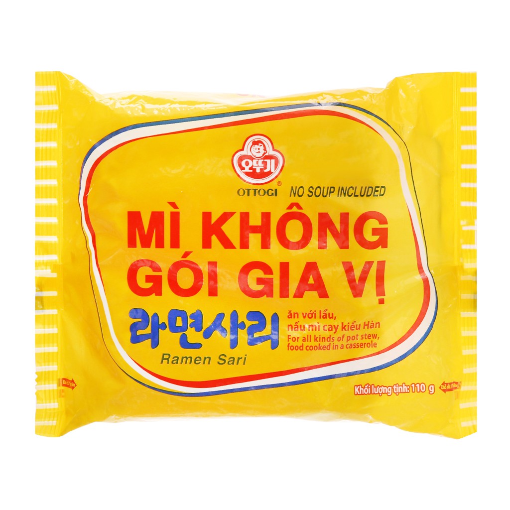 Thùng 48 Gói Mì Không Gói Gia Vị Ottogi 110gx48 | BigBuy360 - bigbuy360.vn