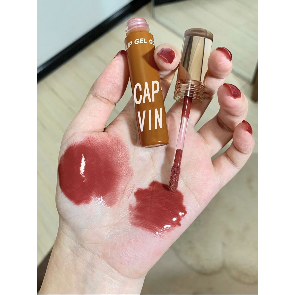 Hàng Sẵn  Son Kem Tint Cappuvini A03 Syrup Gel Chính Hãng Nội Địa