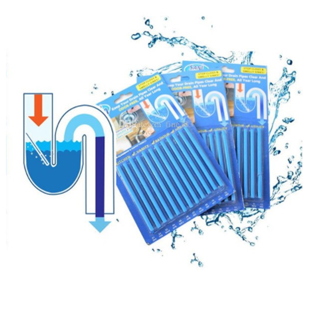 Vỉ 12 que thông cống (VỈ 12 QUE)