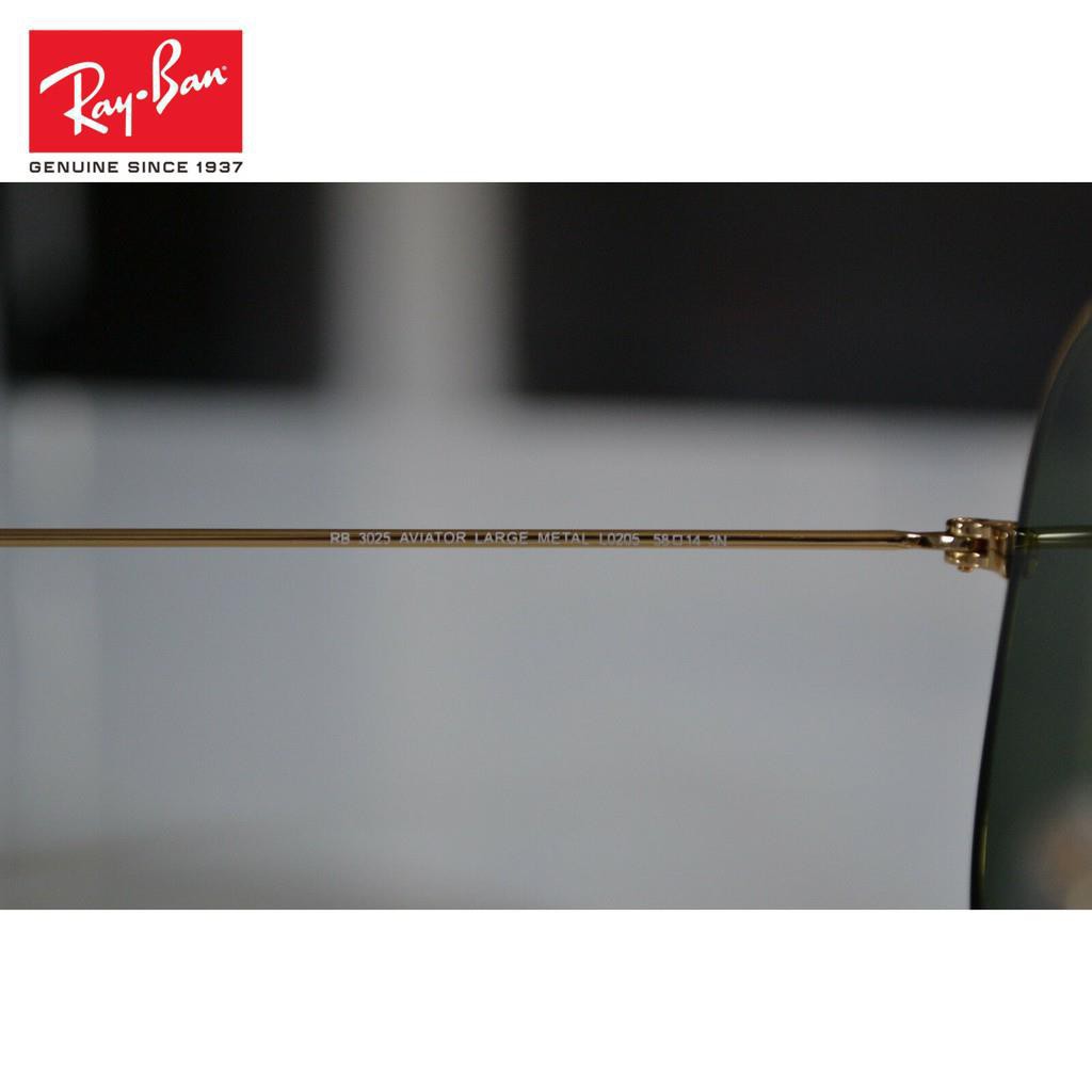 Kính Mát Ray / Ban Ray Rb3025 Aviator L0205 58-14