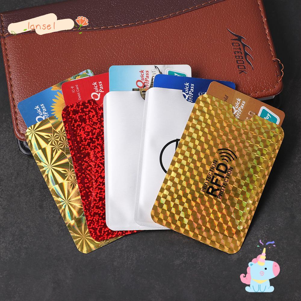 Set 5 Túi Nhôm Đựng Thẻ Chống Khử Từ RFID Tiện Dụng
