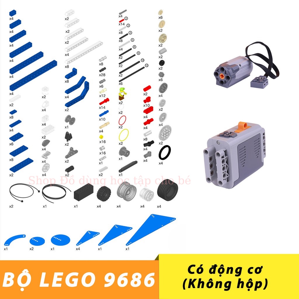 ĐỒ CHƠI LẮP RÁP KỸ SƯ CƠ KHÍ 9686 LEGO TECHNIC LEGO EDUCATION