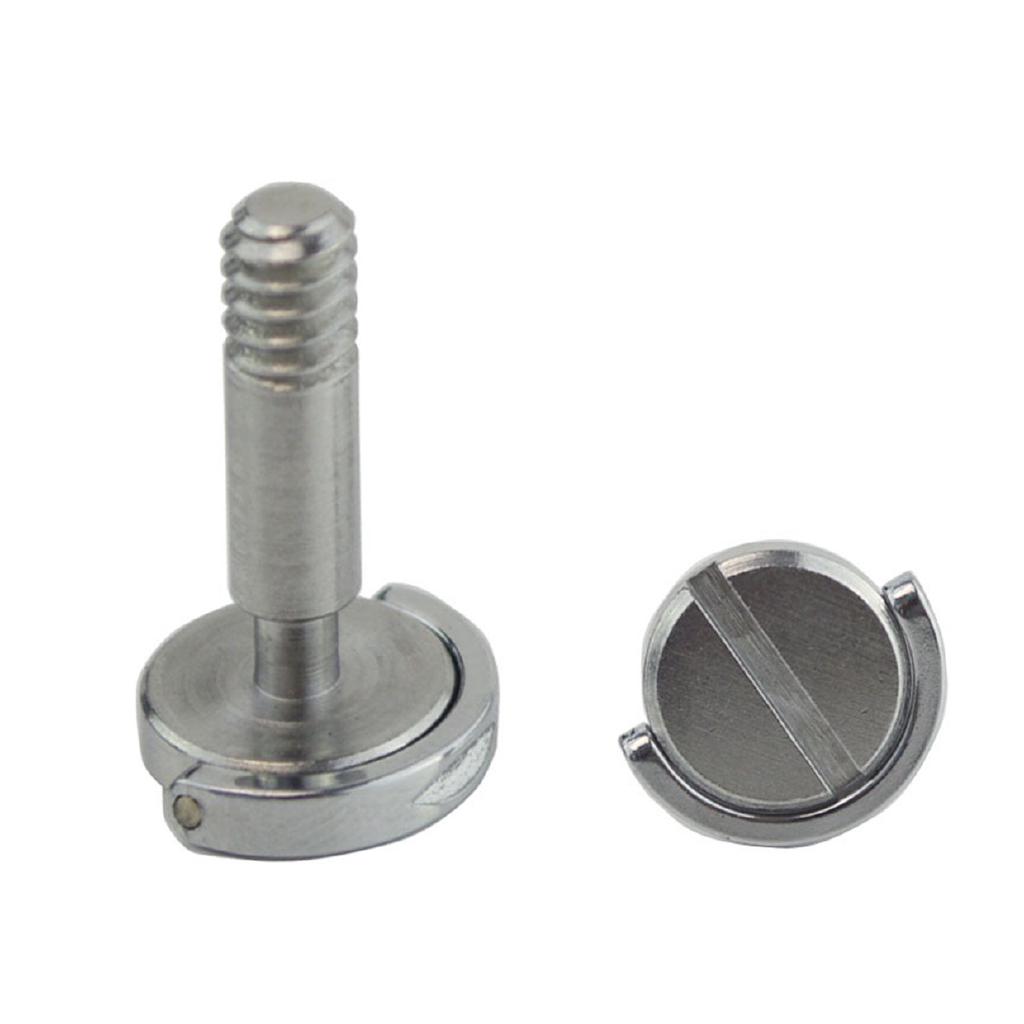 1/4inch Precision Quick Release Tripod Adapter Connecting Bracket Screw