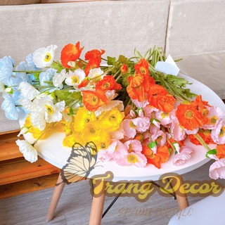 Hoa Giả - Hoa Cánh Bướm Vải Lụa Cỡ Lớn