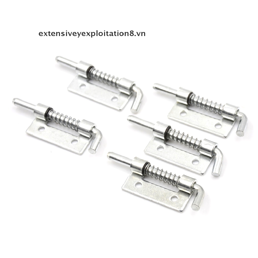 Set 5 chốt lò xo cố định màu bạc chuyên dụng chất lượng cao