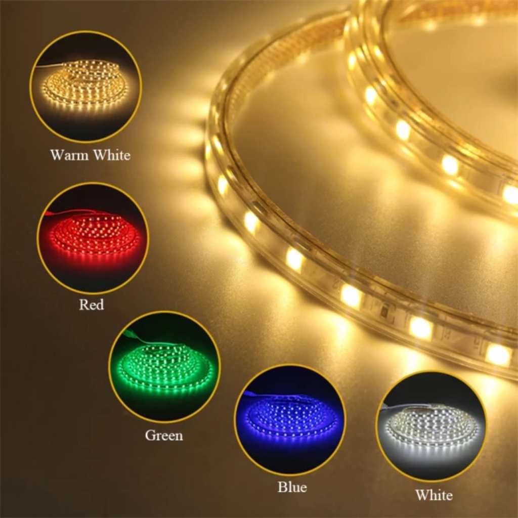 5M Và 10M Dải Đèn Led Trang Trí Trong Nhà Và Ngoài Trời Siêu Sáng - Dây Đèn Led Hắt Trần Viền Gương