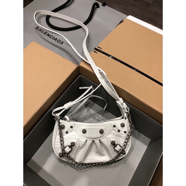Túi xách nữ thương hiệu Balenciaga Le Cagole da thật cao cấp size 20