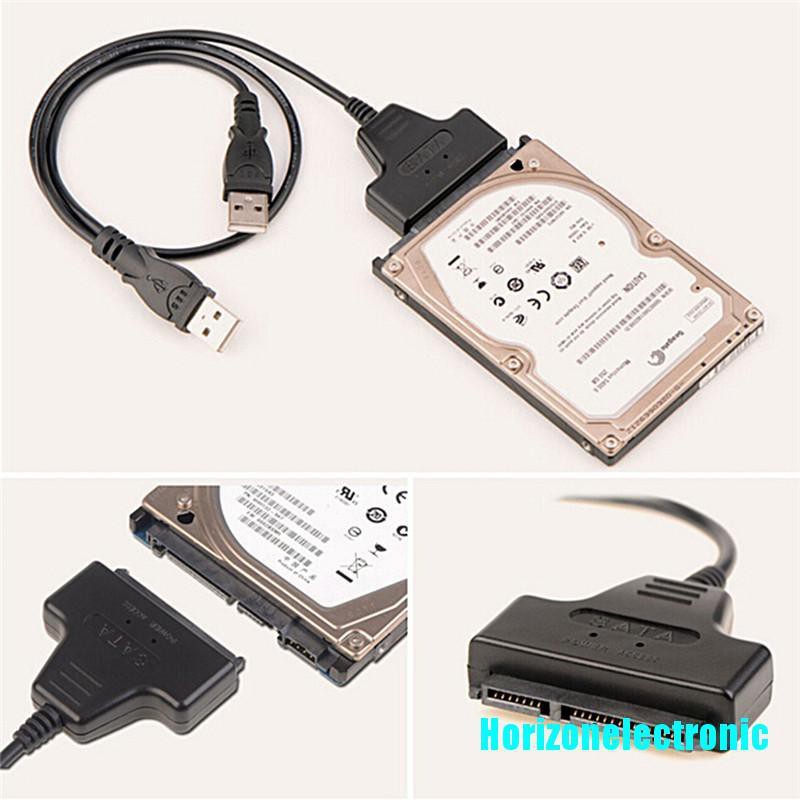 Dây Cáp Chuyển Đổi Usb 2.0 Sang Sata 2017 Cho Ổ Cứng 2.5 Sata Hdd