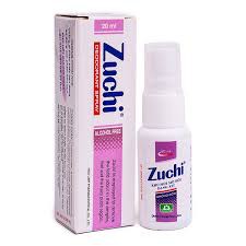 Zuchi Unisex Xịt khử mùi hôi nách từ thảo dược - sản phẩm của Dược hoa linh