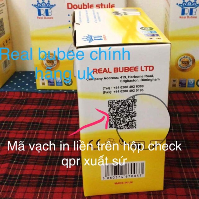 máy hút sữa real bubee anh