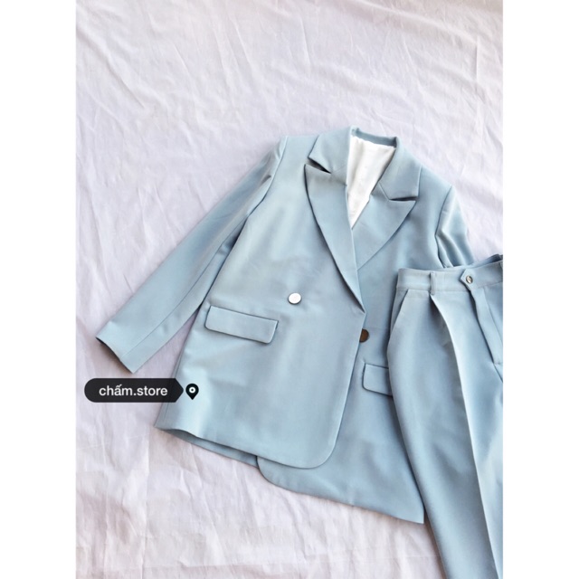 Blazer kèm belt (designedbyChấm)