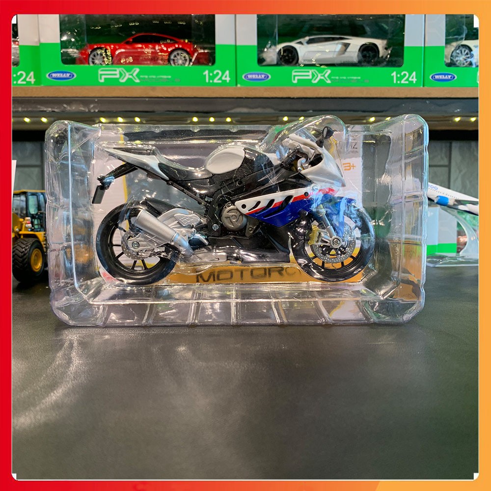 Xe mô hình BMW S1000RR tỉ lệ 1:12 Maisto