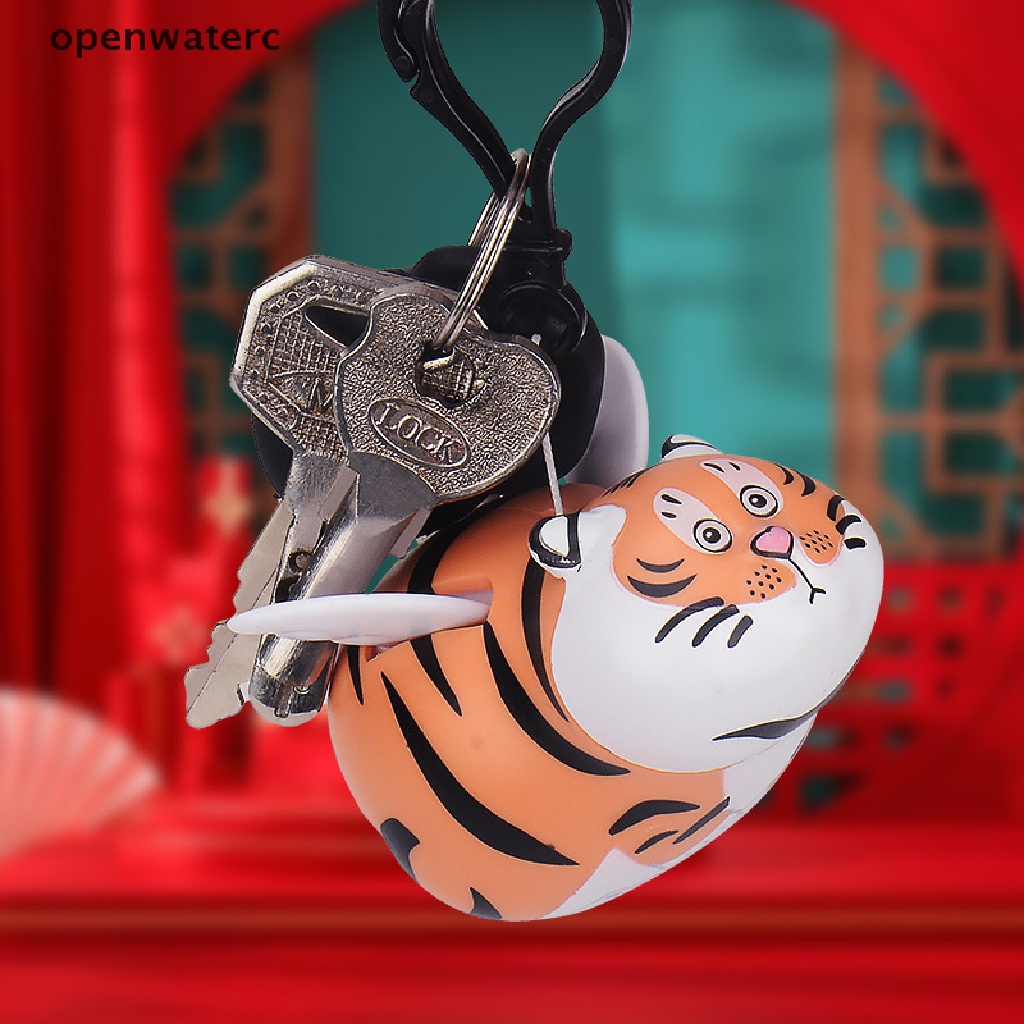 Openwaterc Panda Fat Tiger Panghu Móc Khóa Hình Đôi Cánh Bay Studio vn