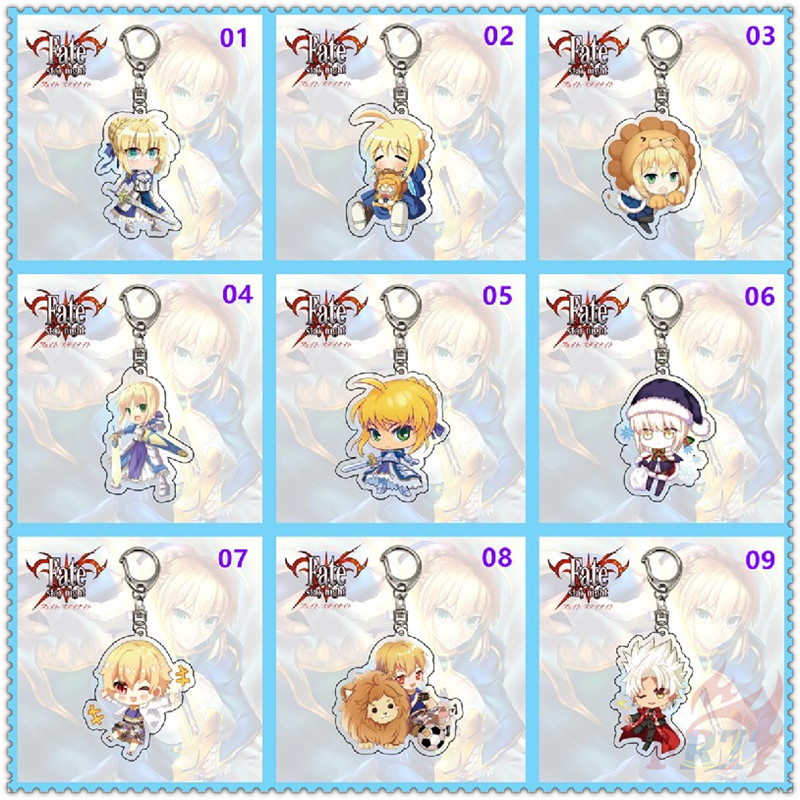 1 Móc Khóa Gắn Mô Hình Nhân Vật Anime Fate: Stay Night