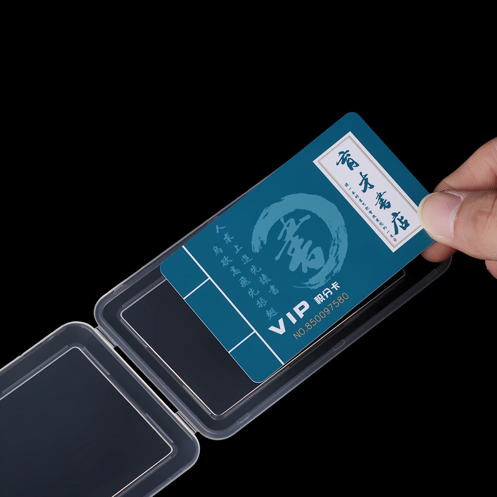 Giá Đỡ Thẻ Id Hai Mặt Bằng Nhựa Chống Trộm Tiện Dụng Cho Trường Học/Văn Phòng