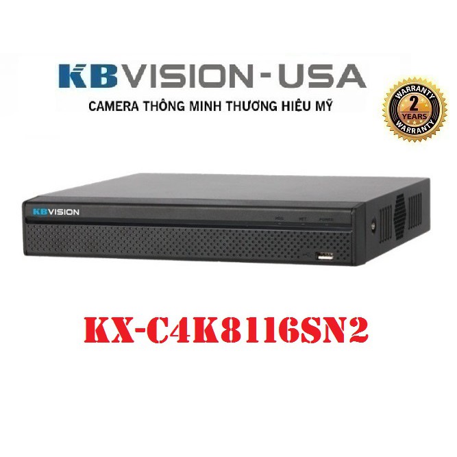 Đầu ghi hình camera IP 16 kênh KBVISION KX-C4K8116SN2