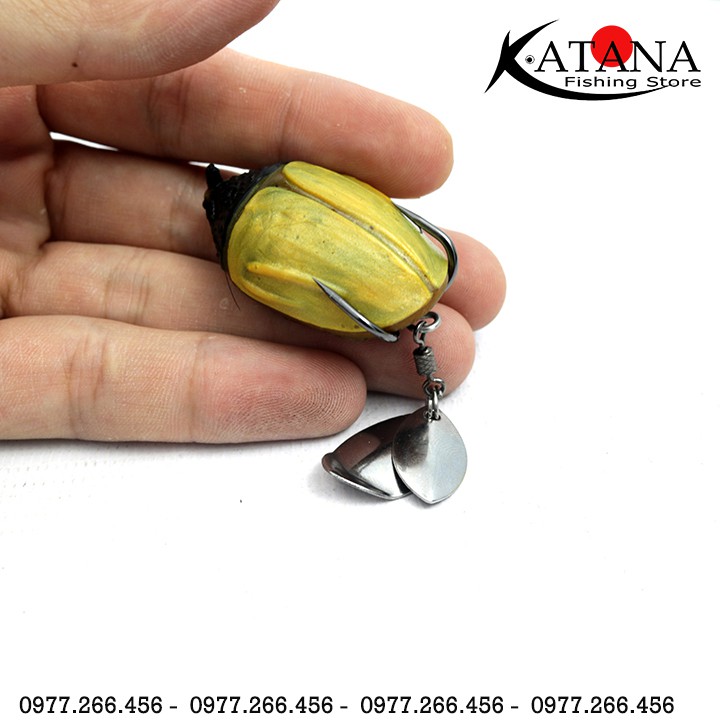 Mồi Câu Lure Frog Toon - Thế Hệ Mới V5 - có size nổi và size lửng