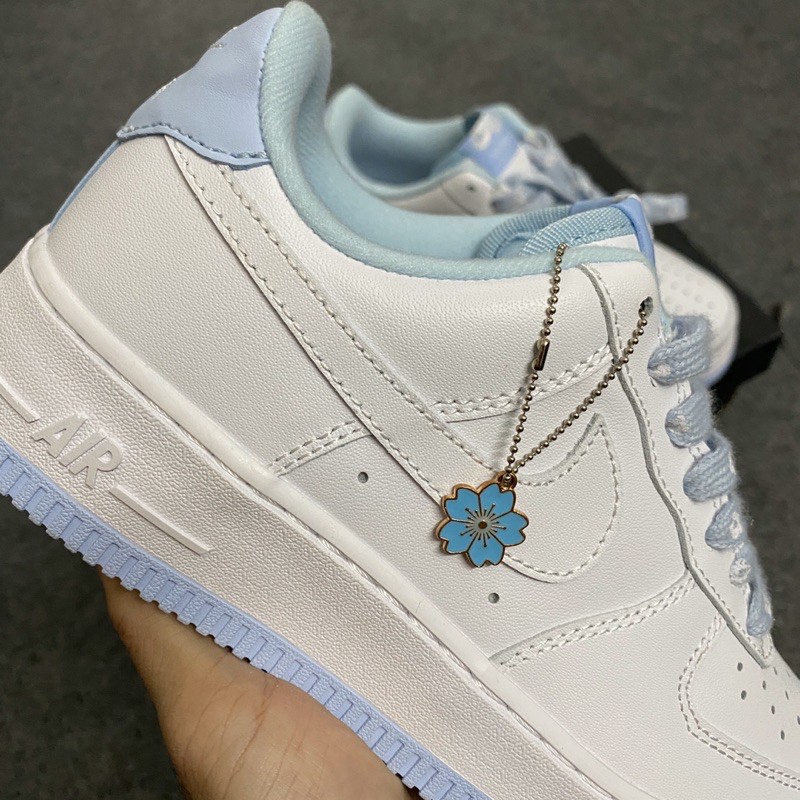 [Mã FAGREEN245 giảm tới 30K đơn 99K] ( full box + phụ kiện ) giày af1 màu mới trắng đế xanh | BigBuy360 - bigbuy360.vn